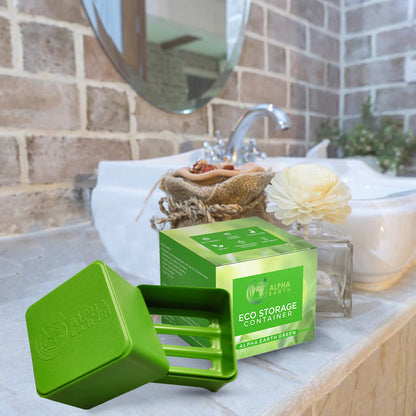 Eco storage containers blue