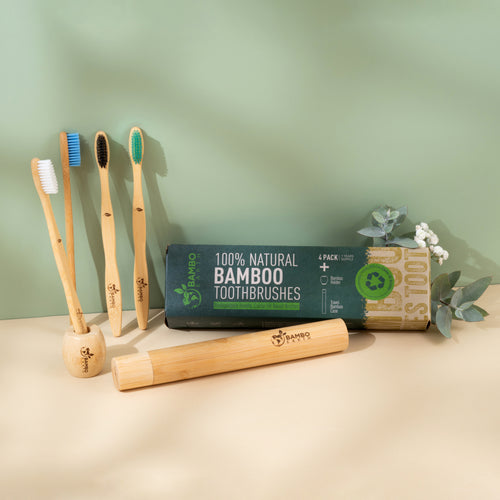 Bamboo Toothbrush Starter Pack