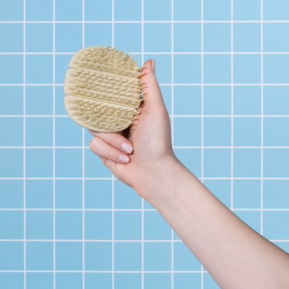 Foaming Head Massager Green