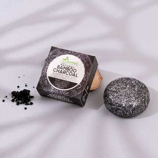 Bamboo Charcoal Shampoo Bar