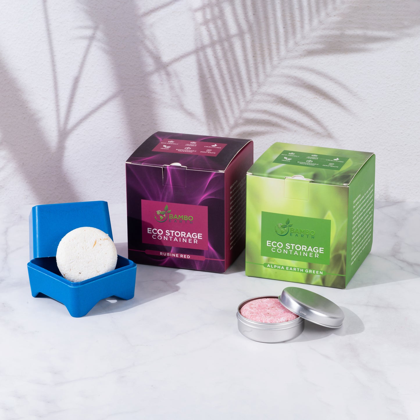 Eco storage containers blue