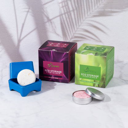 Eco storage containers blue