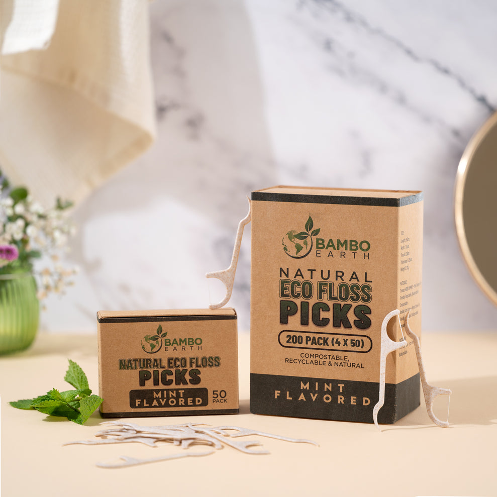 Floss Picks Mint