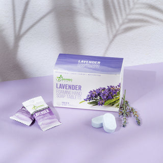 Natural Hand Soap Tablets 18 Pack (Lavender)