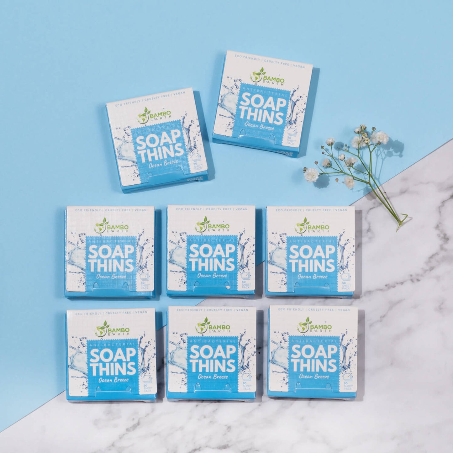 Soap Thins - Ocean Breeze - 400 Pack