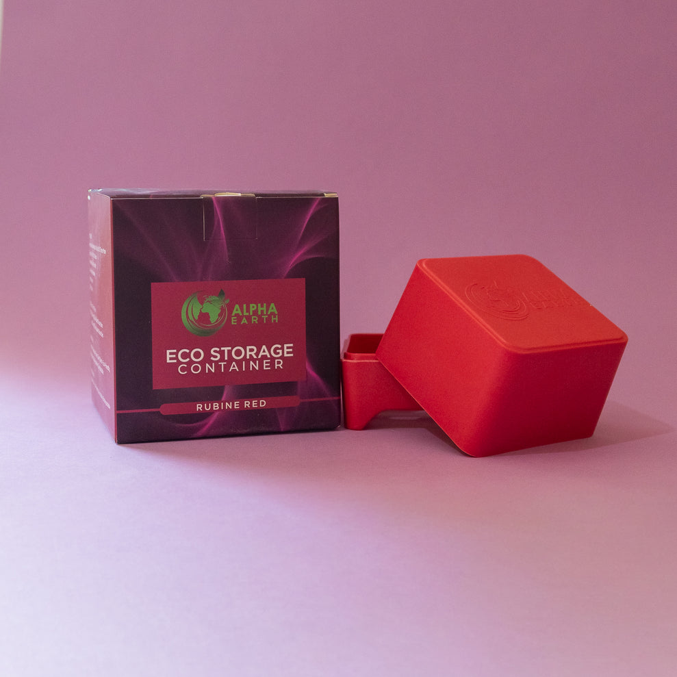 Eco storage containers red