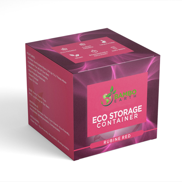 ECO Storage Container - Rubine Red