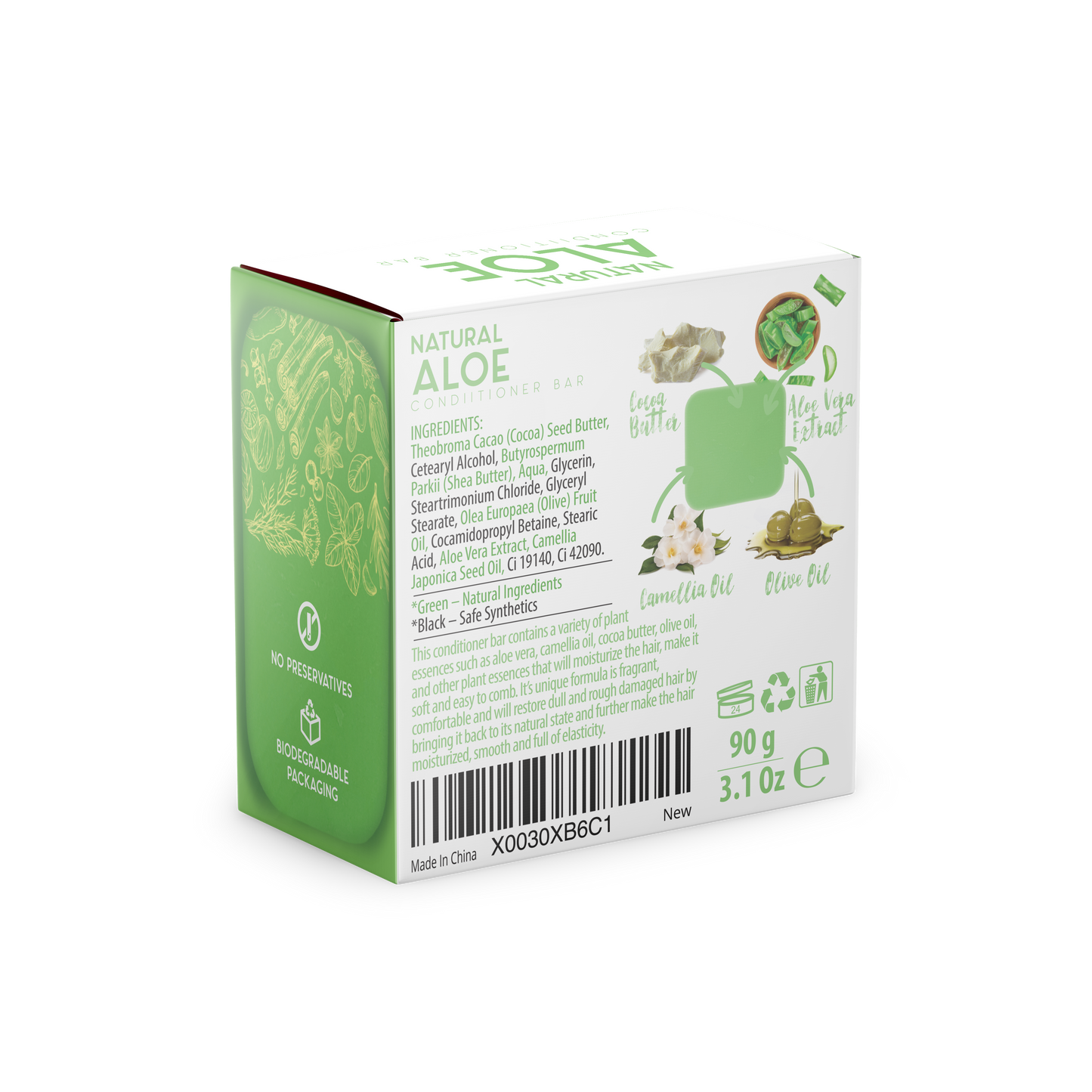 Aloe Conditioner Bar