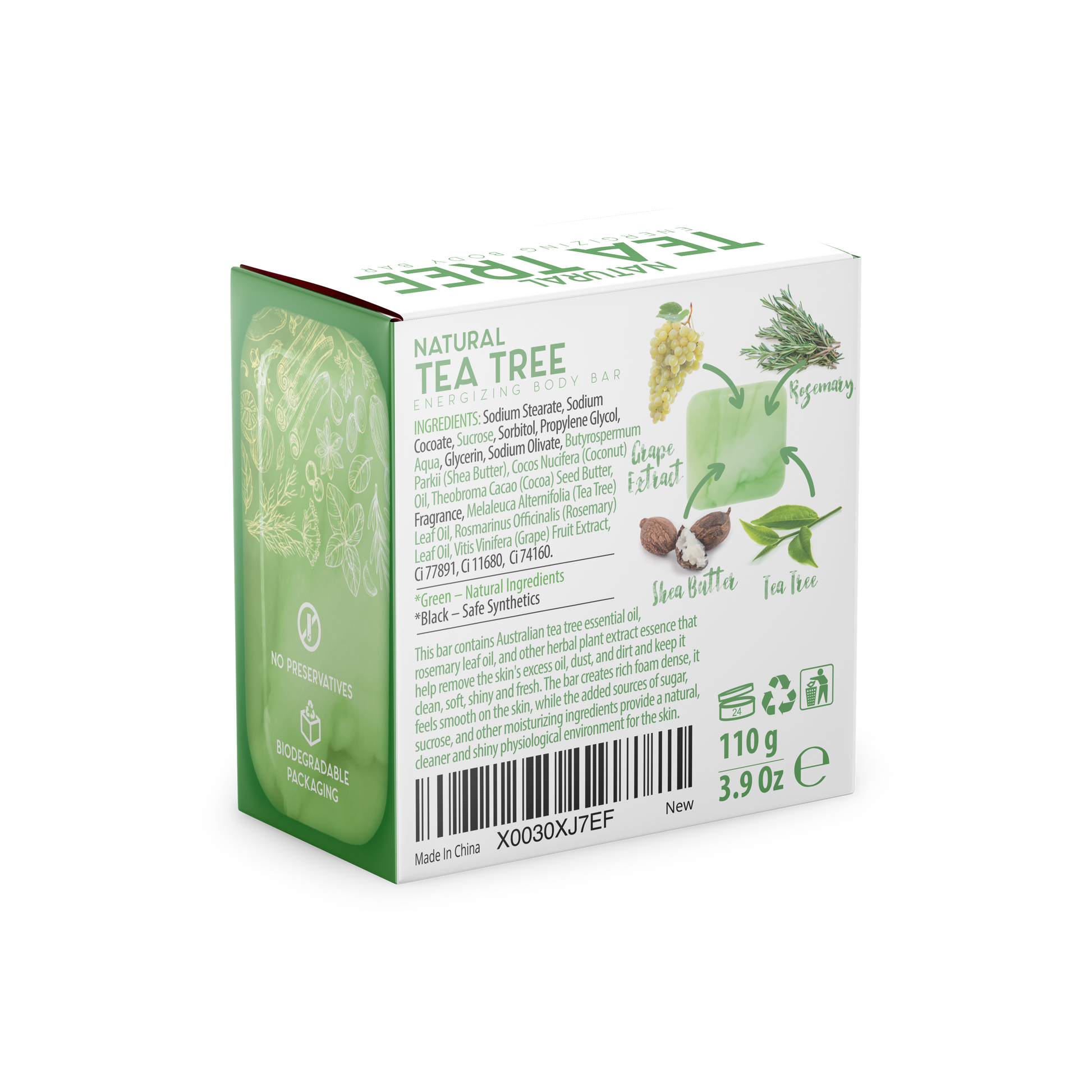 Tea Tree Body Bar