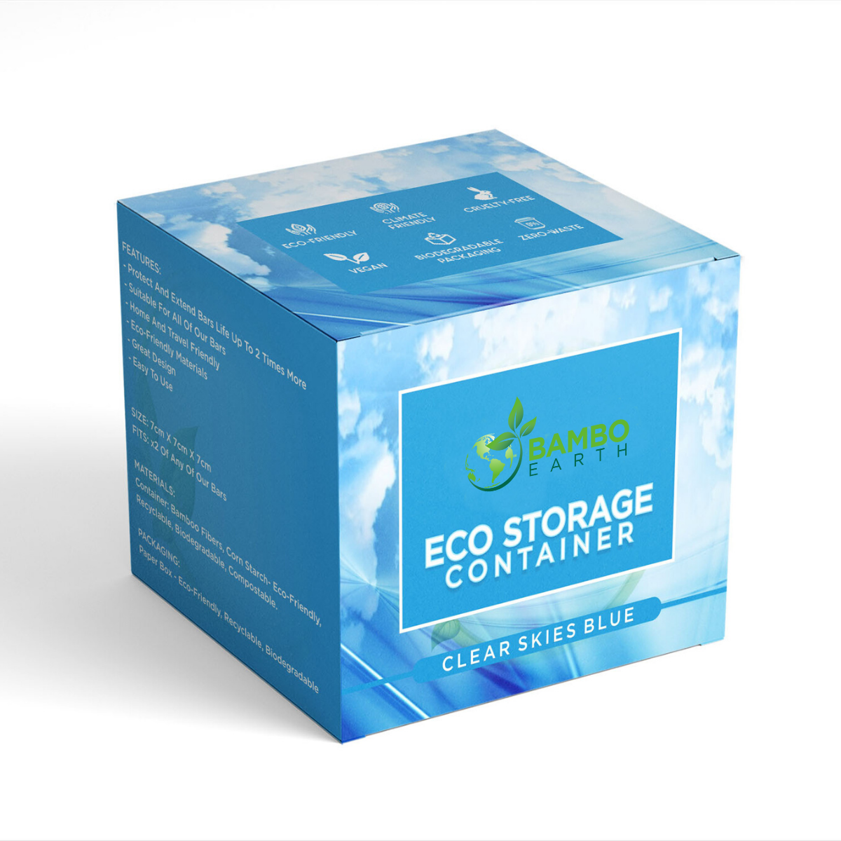 ECO Storage Container - Clear Skies Blue