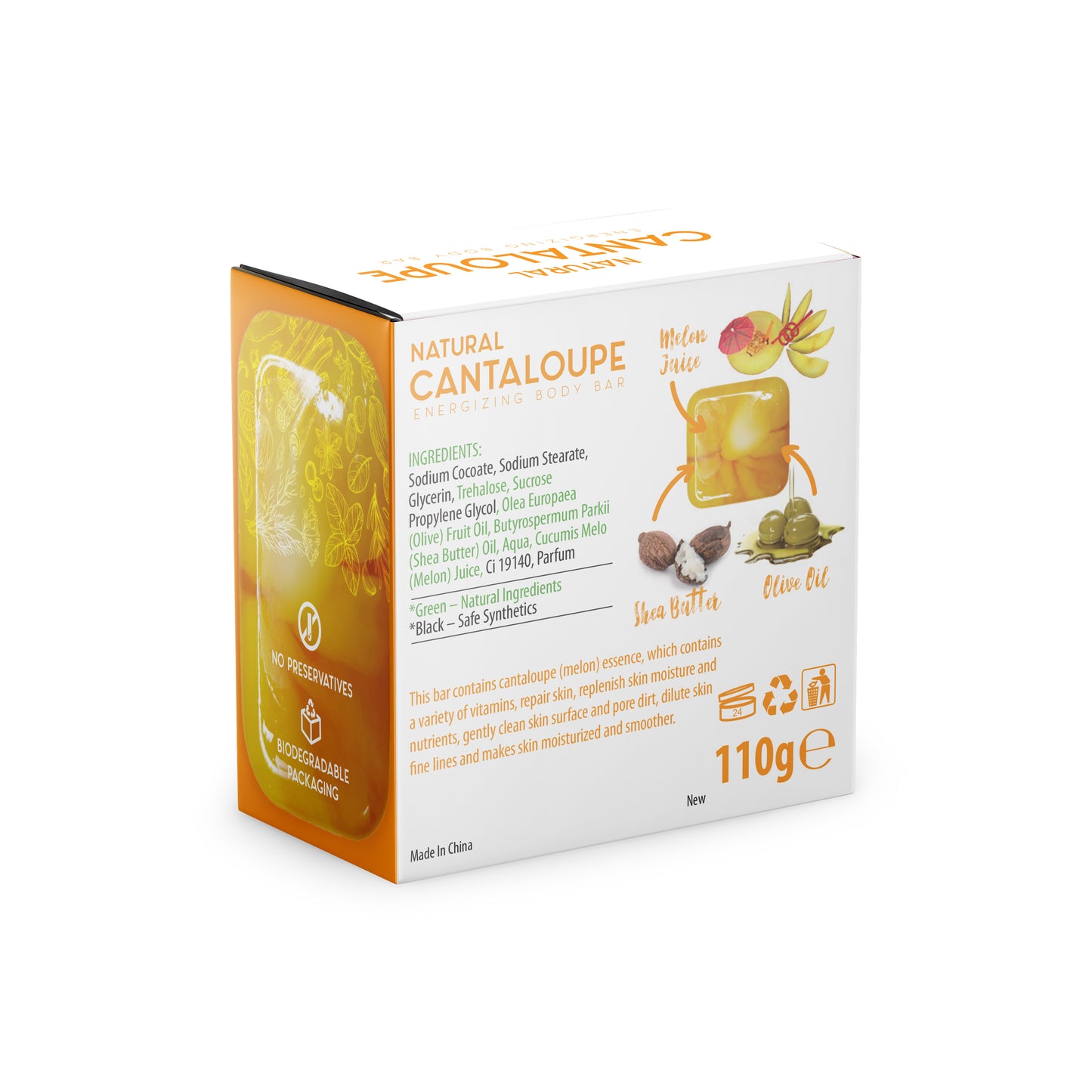 Cantaloupe Body Bar